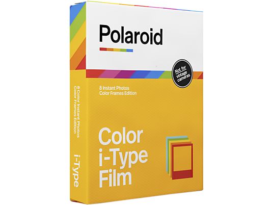 POLAROID Color i-Type Film - Color Frames Edition - Sofortbildfilm (Mehrfarbig)