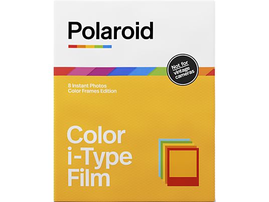 POLAROID Color i-Type Film - Color Frames Edition - Pellicola istantanea (Multicolore)