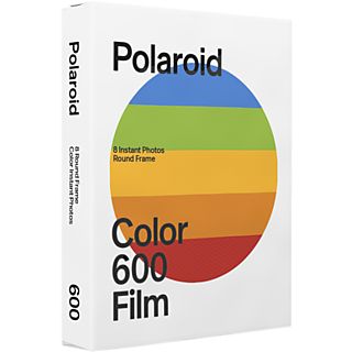 POLAROID Color 600 Film - Round Frame Edition - Pellicola istantanea (bianco)