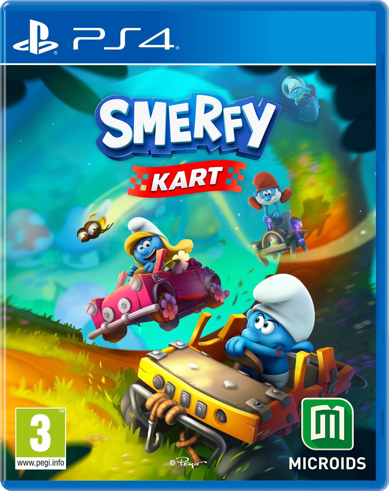 Gra PS4 Smerfy Kart (Kompatybilna z PS5)
