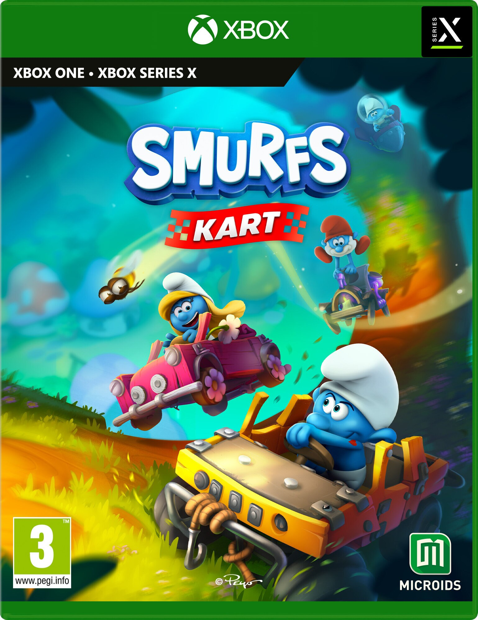 Gra Xbox Series Smerfy Kart