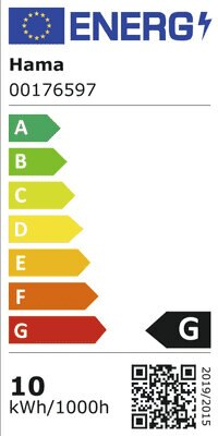 Etykieta efektywności energetycznej z oceną G.