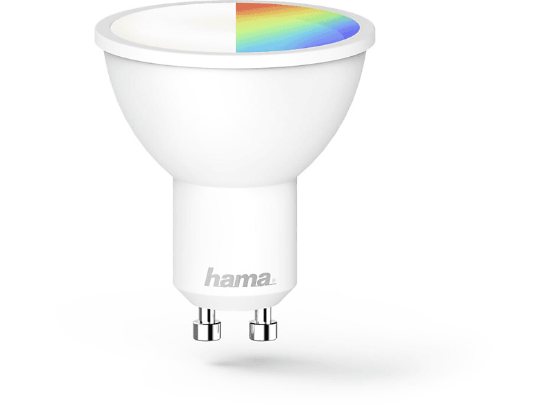 Zdjęcia - Żarówka Hama  LED  WLAN GU10/5,5W ze sterowaniem głosowym 176598 Biały 