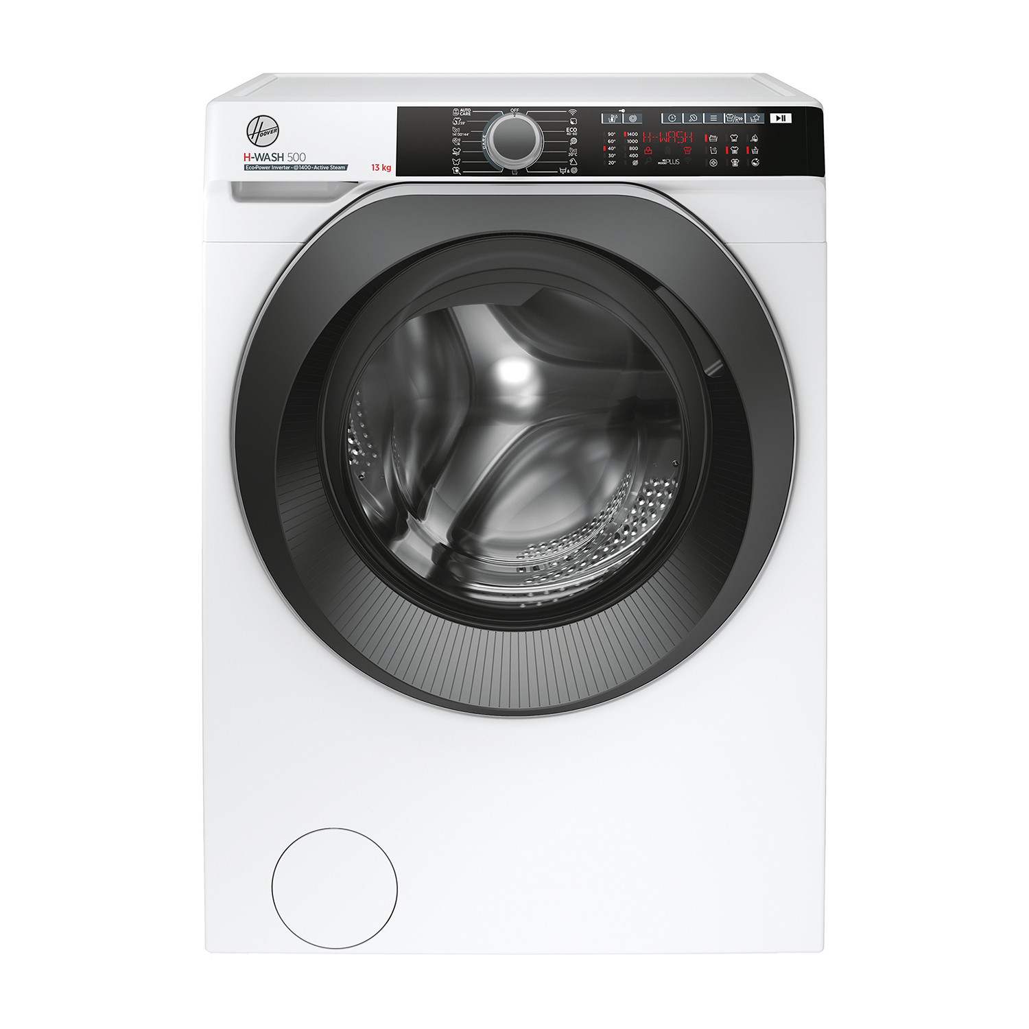 Hoover HWE 413Ambs/1-S Lavatrice, Caricamento frontale, 13 kg, 67 cm, Classe A
