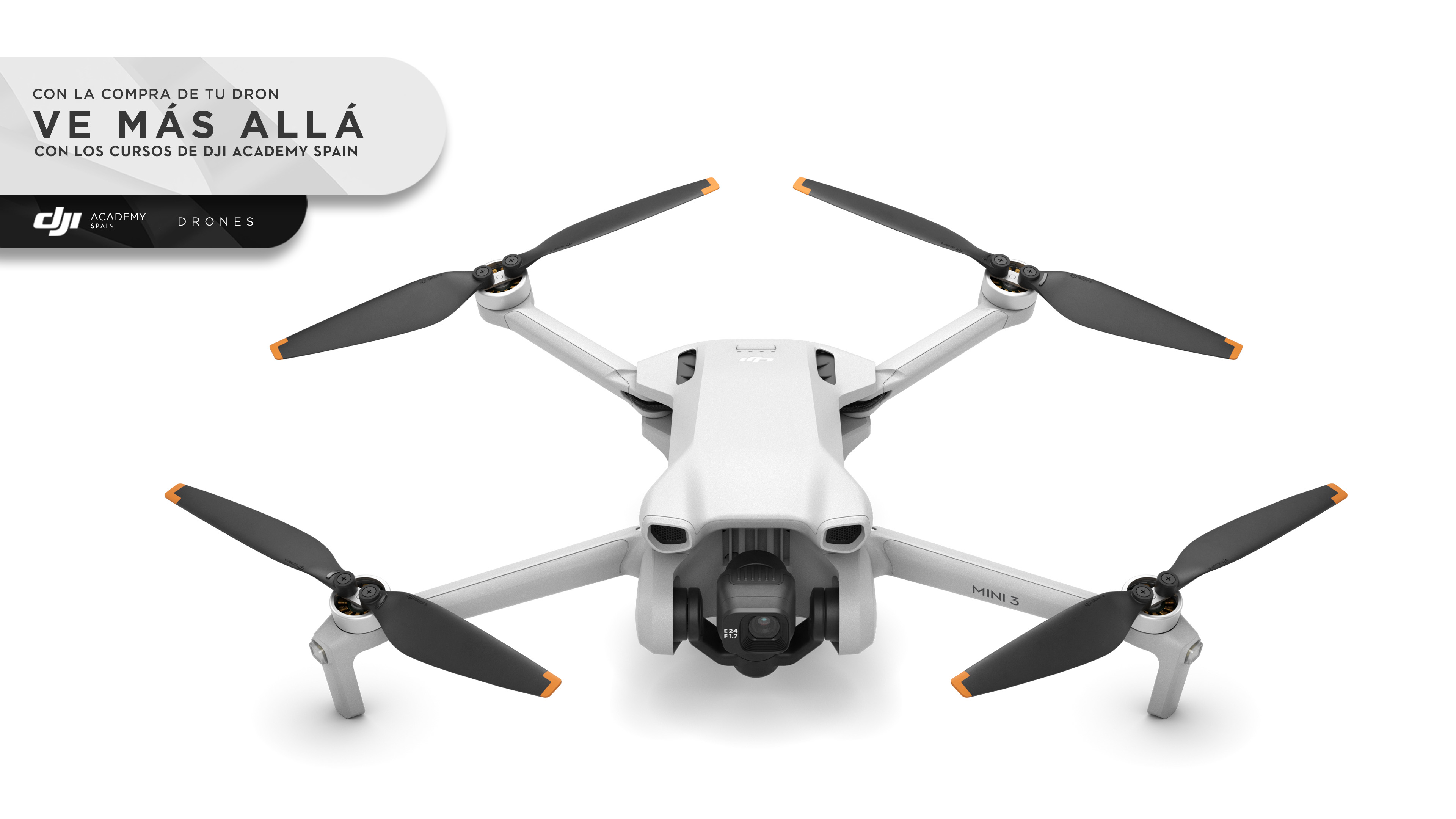 Mini Dron DJI Mini 3, Solo drone, 12 megapixel, 38 min, Vídeo 4K