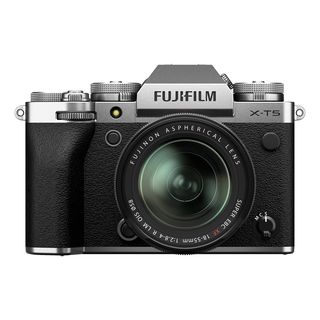 FUJIFILM X-T5 Body + FUJINON XF18-55mm F2.8-4 R LM OIS - Systemkamera Silber