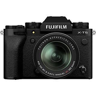 FUJIFILM X-T5 Body + FUJINON XF18-55mm F2.8-4 R LM OIS - Appareil photo à objectif interchangeable Noir