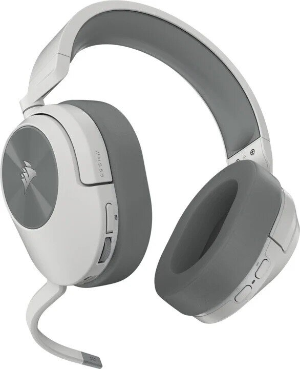 Słuchawki bezprzewodowe CORSAIR HS55 Biały 2,4GHz + Bluetooth