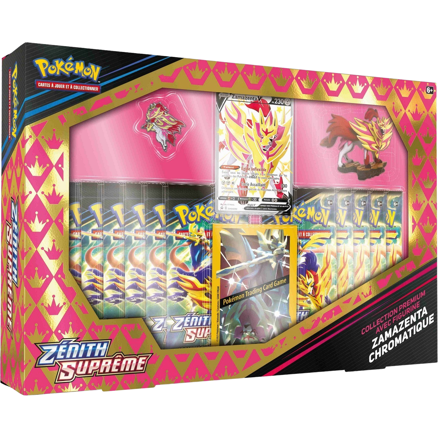 Zenith Supreme - Zacian Chromatique Ultra Premium Figurine FR