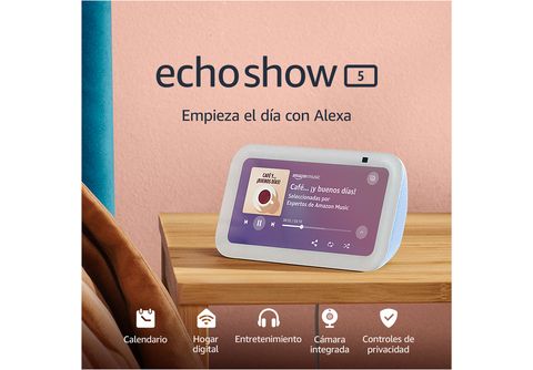 Pantalla Inteligente  Echo Show 5 5.5 Pulg Con Alexa Blanco  (SandStone)