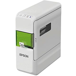 Impresora de etiquetas - Epson Labelworks LW-C410, Portátil, Transferencia térmica, 180 ppp, Blanco