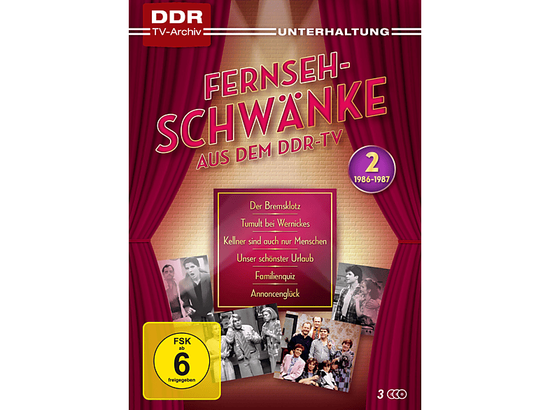 Fernsehschwänke aus dem DDR-TV - Box 2 - 1986-87 DVD