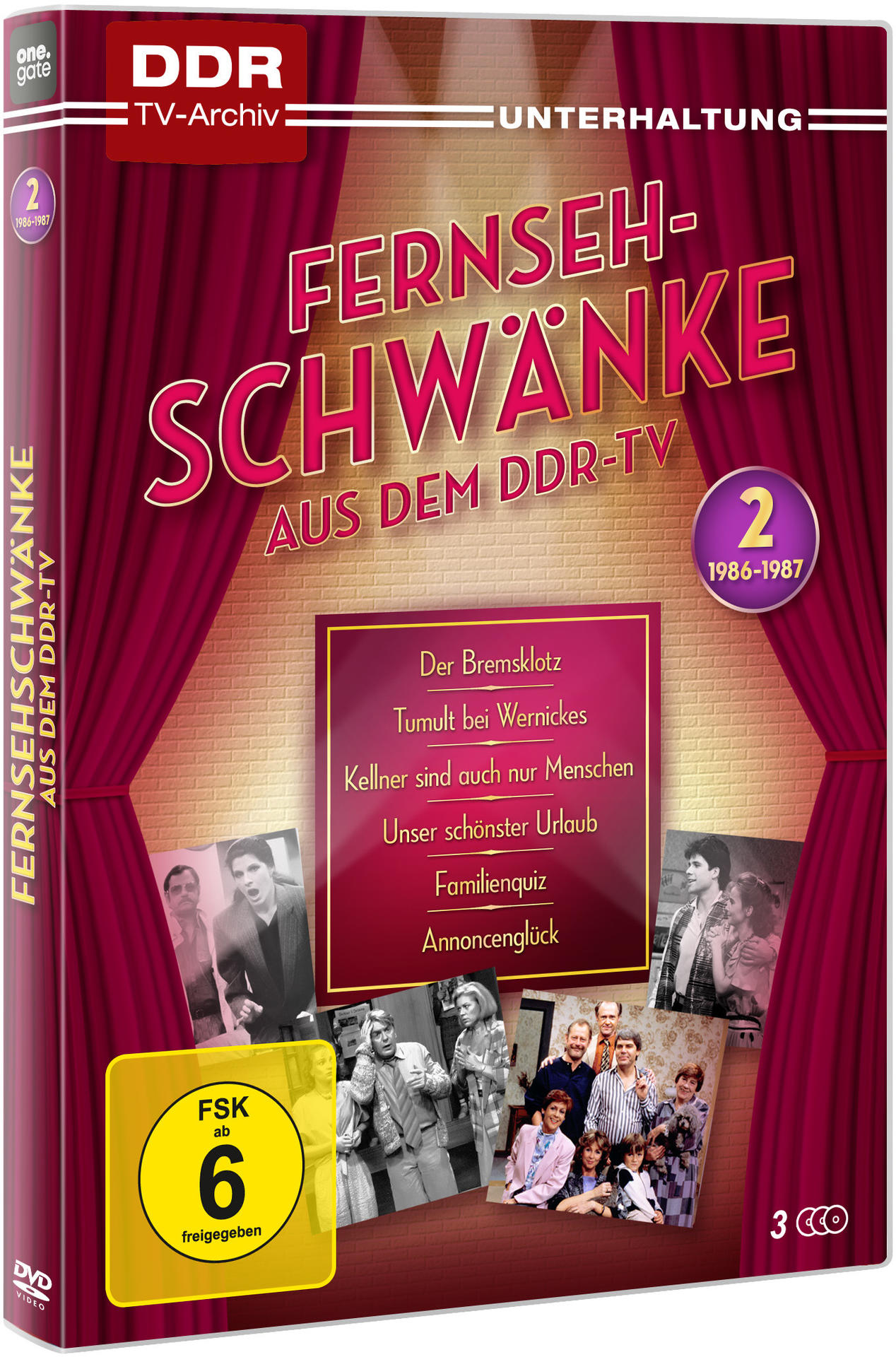 1986-87 Fernsehschwänke DVD dem Box - aus DDR-TV 2 -