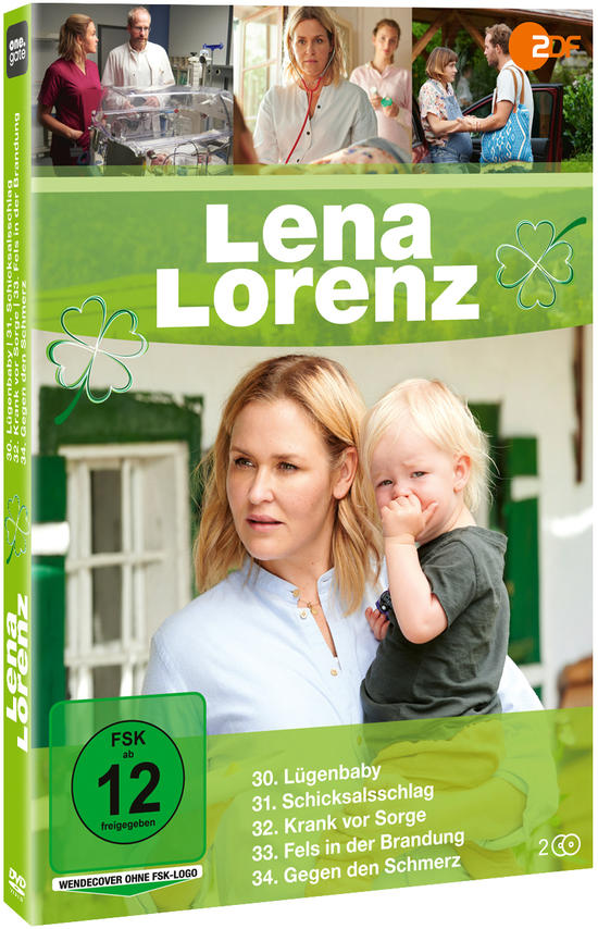 DVD-Cover für 'Lena Lorenz'. Eine Frau und ein Kind im Vordergrund. Andere Personen im Hintergrund.