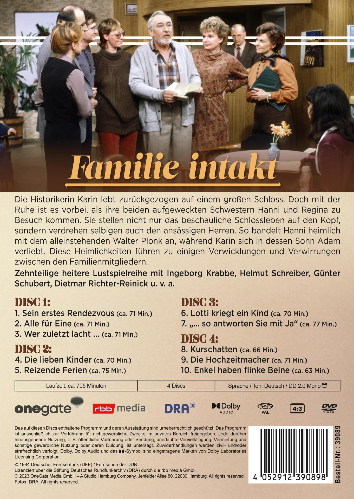 Familie Intakt DVD