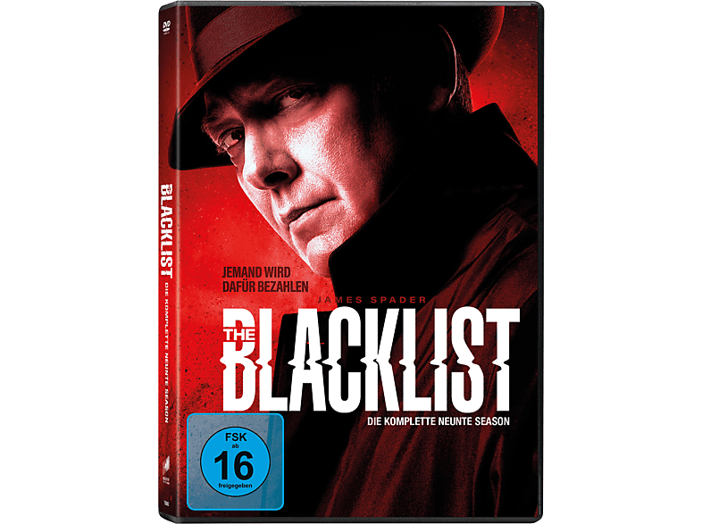 The Blacklist - Die komplette neunte Season DVD