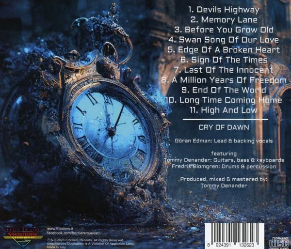 Cry Of Dawn - Anthropocene  - (CD)