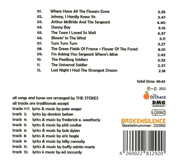 CD-Trackliste: Verschiedene Songs und Interpreten. Gesamtzeit 49:43. Logos von The Orchard und DMG Germany.