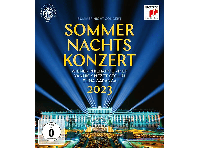 Yannick & Wiener Philharmoniker 2023 20 SUMMER (Blu-ray) SOMMERNACHTSKONZERT - NIGHT CONCERT Nezet-seguin - 