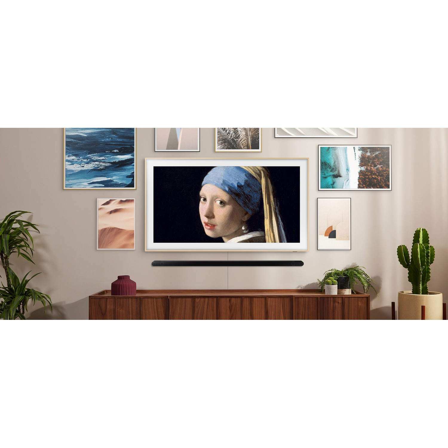 SAMSUNG The Frame 50" QLED 4K Smart TV QE50LS03BGUXXN (2023) - QLED 4K - QLED-tv - 50 inch