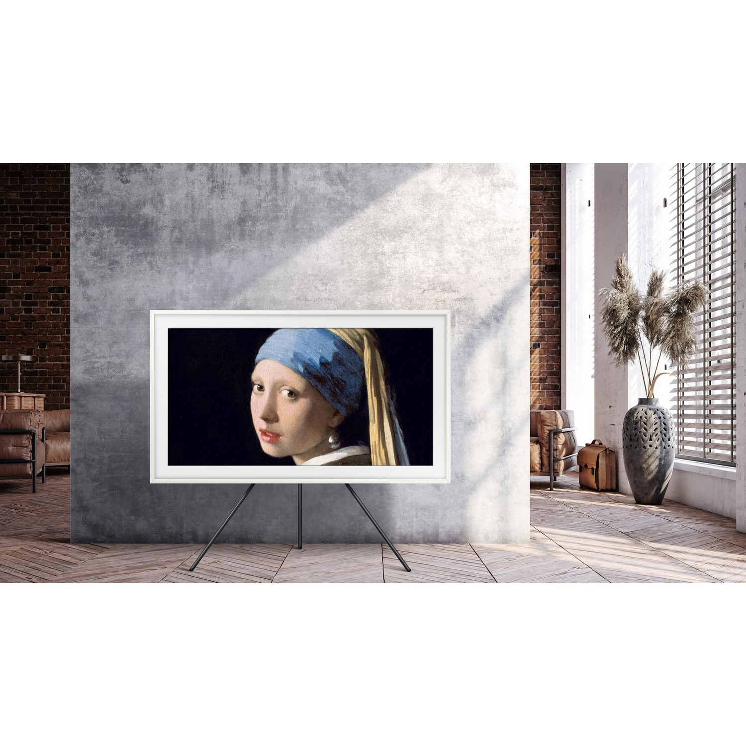 SAMSUNG The Frame 85" QLED 4K Smart TV QE85LS03BGUXXN (2023) - QLED 4K - TV QLED - 85 pouces