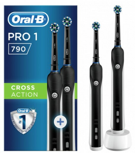 OUTLET - Zestaw szczoteczek elektrycznych do zębów ORAL-B PRO 790