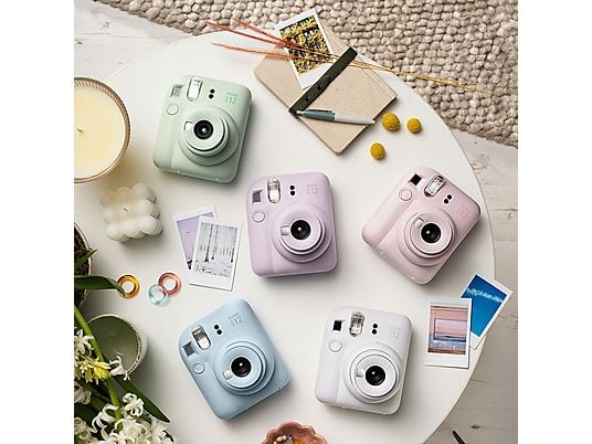 Aparat FUJIFILM Instax mini 12 Set Box (album + etui) Niebieski