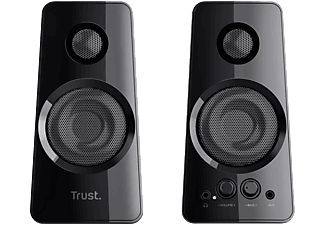 TRUST Tytan 2.0 sztereó hangszóró szett, 18W RMS, 3,5mm jack, fekete (21560)