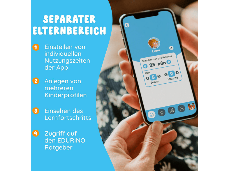 EDURINO Figur Juki - Kreativität & Malen Digitales Lernspiel, Mehrfarbig — Foto 3 von 4
