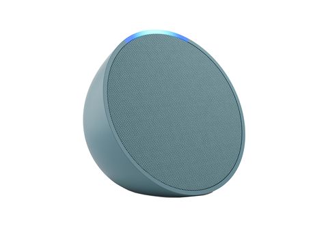 Altavoz inteligente   Echo Pop, Bluetooth con Alexa de sonido  potente y compacto, Verde azulado