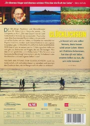 Die Rückseite einer DVD mit dem Bild eines Mannes und einer Landschaft.