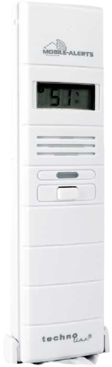TECHNOLINE MA10300 bel-kültéri hőmérséklet és légnedvesség érzékelő, Mobile Alerts okosotthon rendszerhez