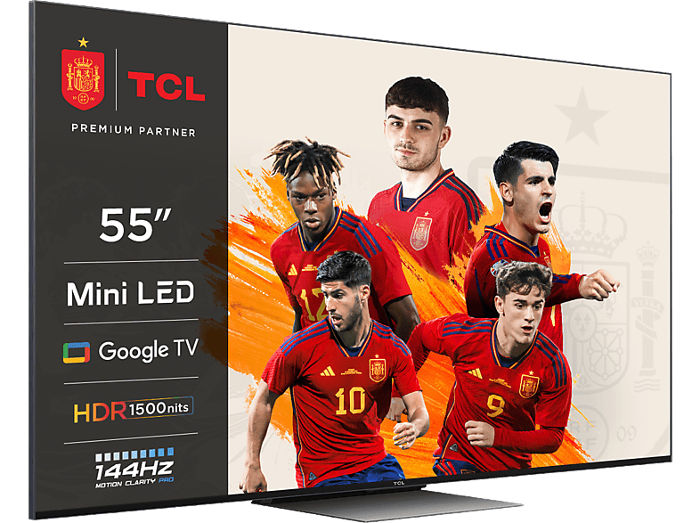 TV MiniLED QLED 55" | TCL 55C835