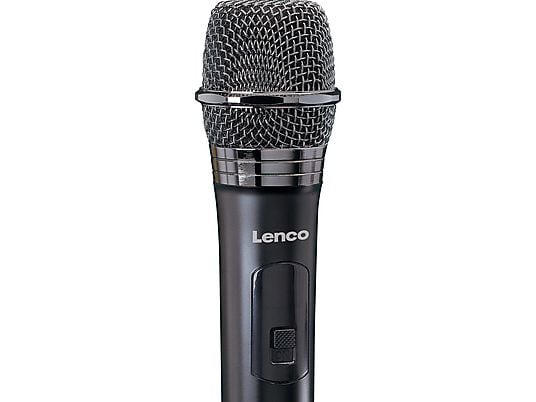 LENCO MCW-020BK - Mikrofon (Schwarz)