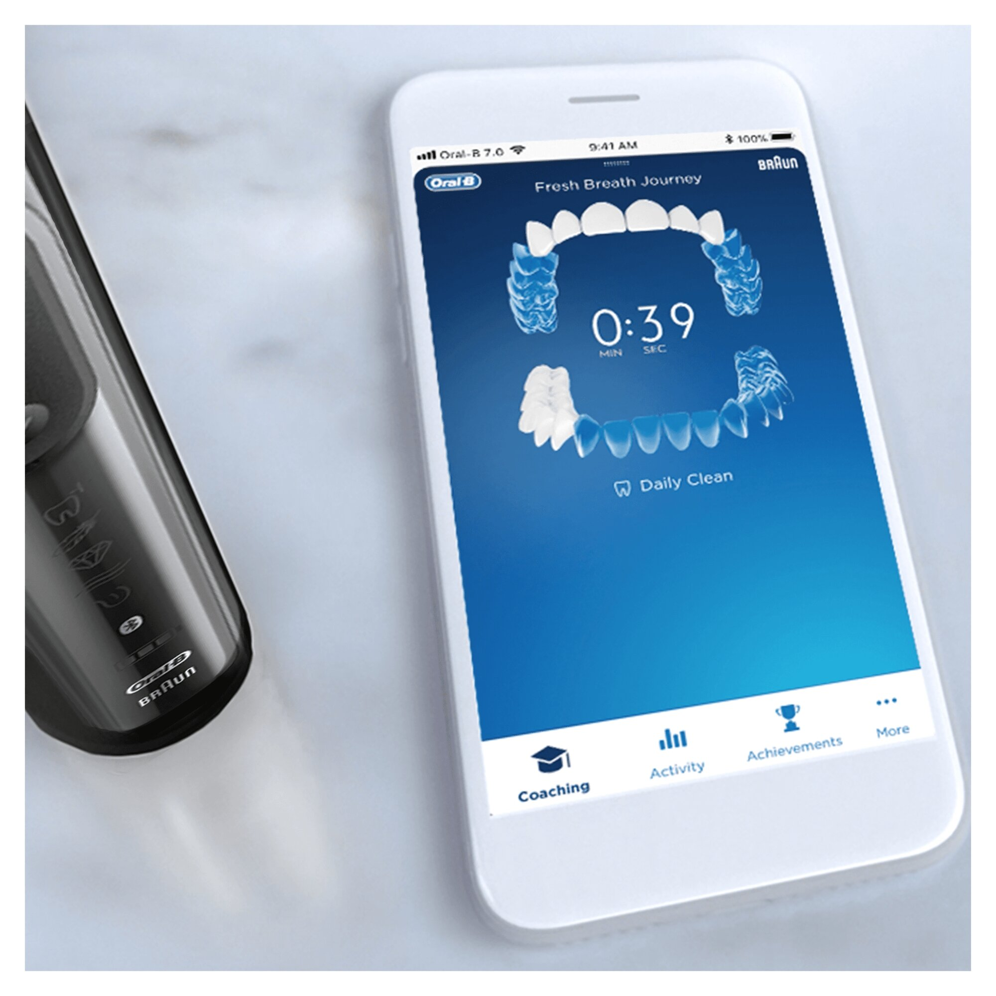 Szczoteczka elektryczna ORAL-B Genius X 20000N Czarna