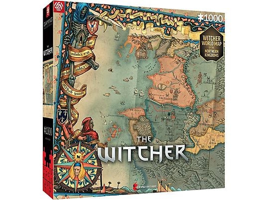 Puzzle GOOD LOOT Gaming Puzzle Wiedźmin 3 The Northern Kingdom (1000 elementów)