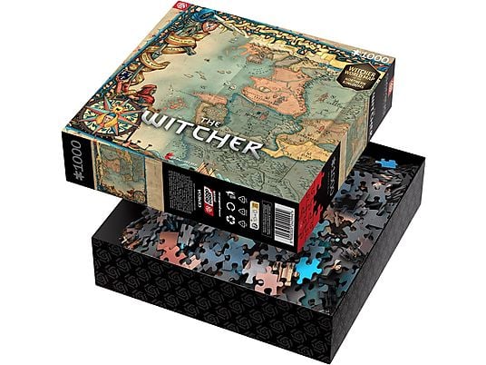 Puzzle GOOD LOOT Gaming Puzzle Wiedźmin 3 The Northern Kingdom (1000 elementów)