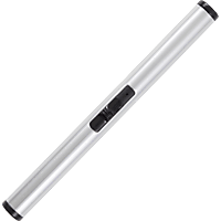 Encendedor eléctrico - CMP 67711, 40 encendidos por carga, Carga en 1-2 horas, Batería 170 mAh, Plata