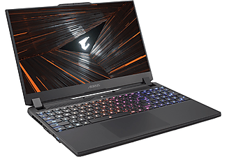 GIGABYTE AORUS 15 BSF-73DE754SH Gaming Notebook, i5-12500H, 16GB RAM, 1TB SSD, RTX 3080Ti, 15.6 Zoll WQHD 165Hz, Win11 Home, Grau