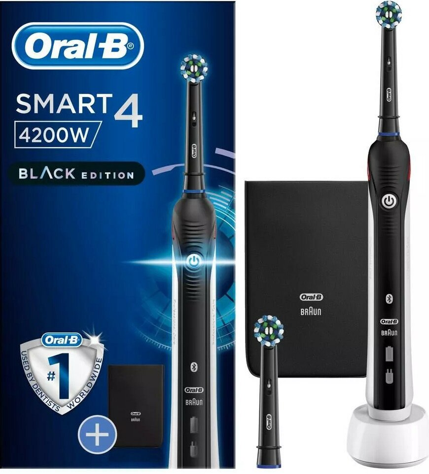 Szczoteczka elektryczna ORAL-B Smart 4 4200 Czarna