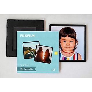 Accesorio cámara instantánea - Fujifilm Decomagnets, 2 x Marcos de imán, 10 x 10, Negro