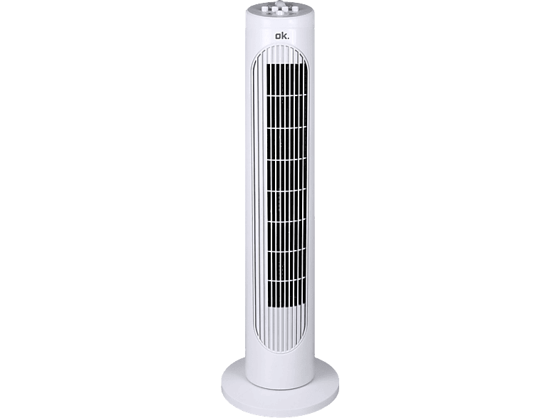 Ventilador de torre - ok. OTF 785023 ES, 50 W, 3 velocidades, 5.21 m³/h, Blanco