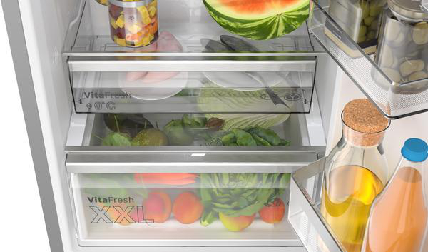 BOSCH KGN39AIAT Serie 6 Kühlgefrierkombination (A, 363 l, 2030 mm hoch, Inox-antifingerprint)