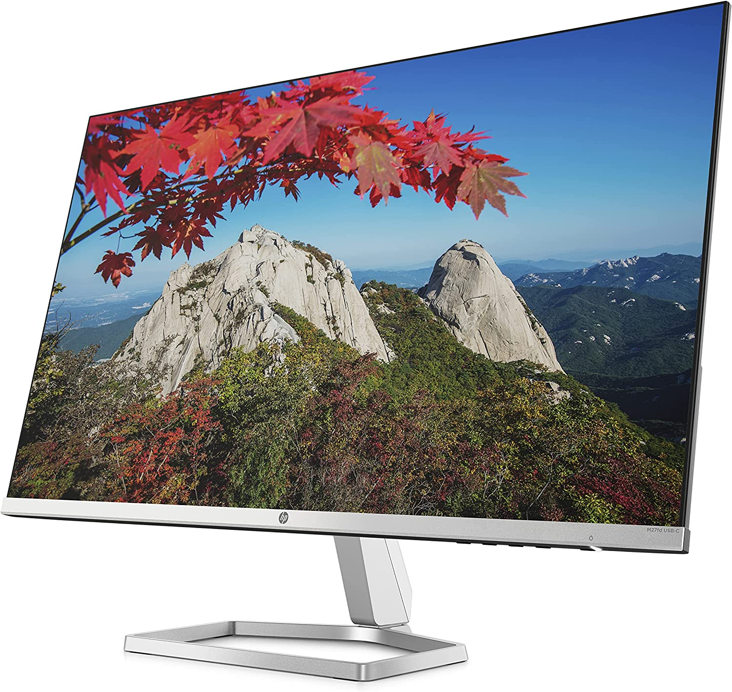 Monitor - HP M27fd, 27", Full HD, 5 ms, 75 Hz, 1 SuperSpeed USB Type-C®, IPS, Eyesafe®, Plata