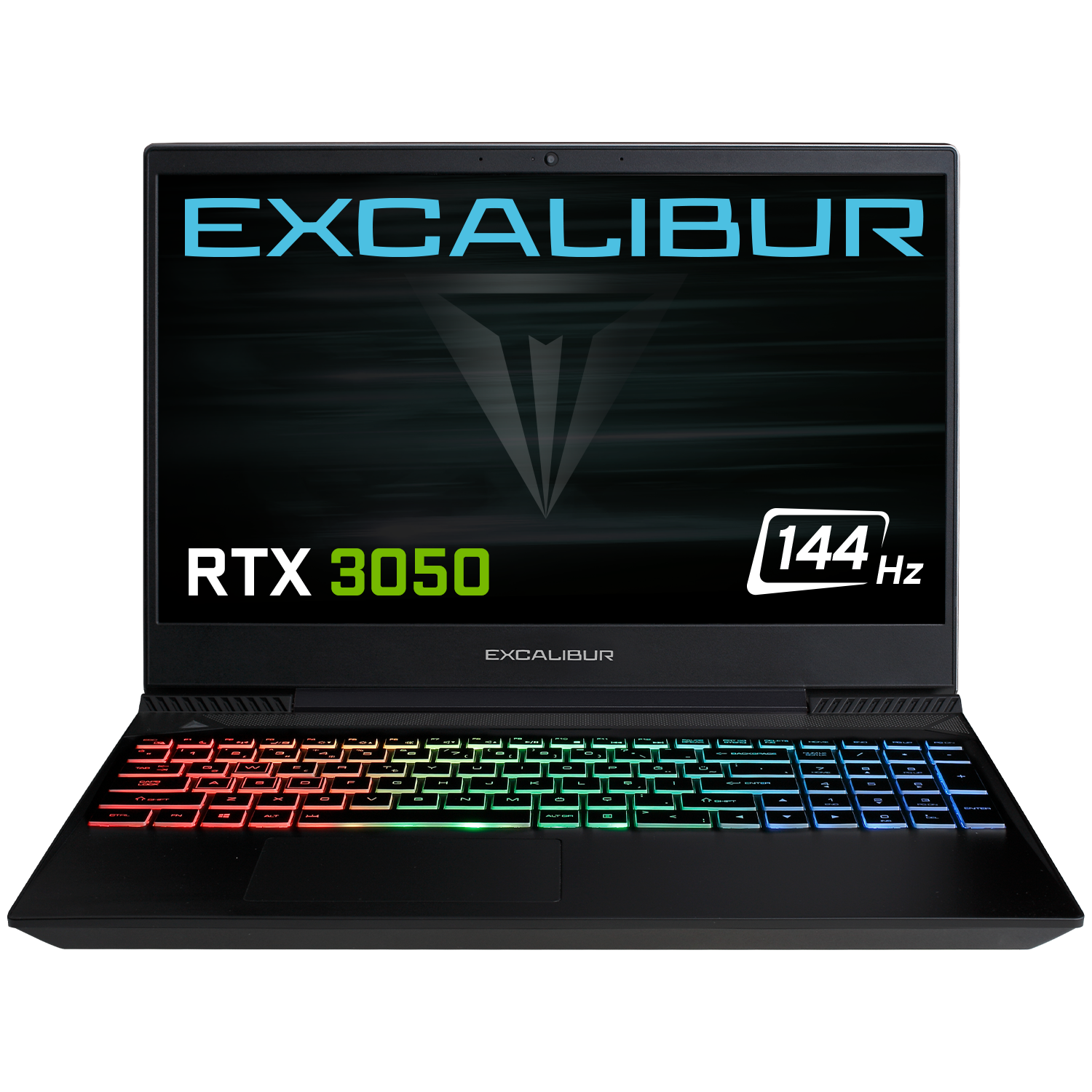 Excalibur G770.1245-BFJ0P-B/i5-12450H/16GB RAM/1 TB NVMe SSD/RTX3050 4GB/15.6'' FHD/Win 11 Gaming Laptop Siyah Metal