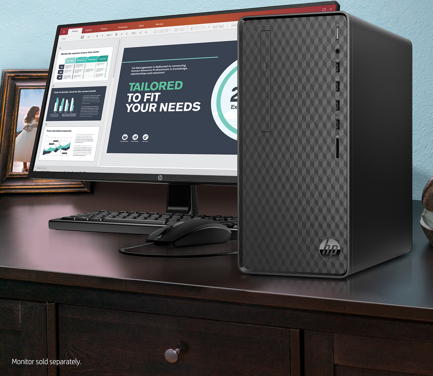 HP M01-F3010ND - AMD Ryzen 5 - 8 GB - 512 GB - AMD Radeon