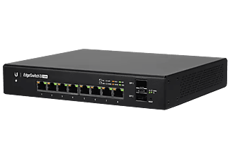 UBIQUITI EdgeSwitch 8 PoE - Switch (Schwarz)