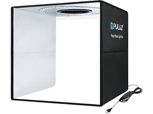 PULUZ PU5041B - Studio fotografico con illuminazione LED integrata (Nero)