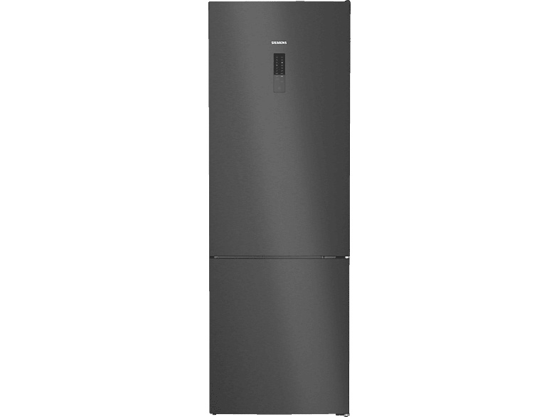 SIEMENS KG49NXXCF iQ300 Kühlgefrierkombination (C, 440 l, 2030 mm hoch, BlackSteel)