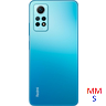 Blaues Telefon mit mehreren Kameras.